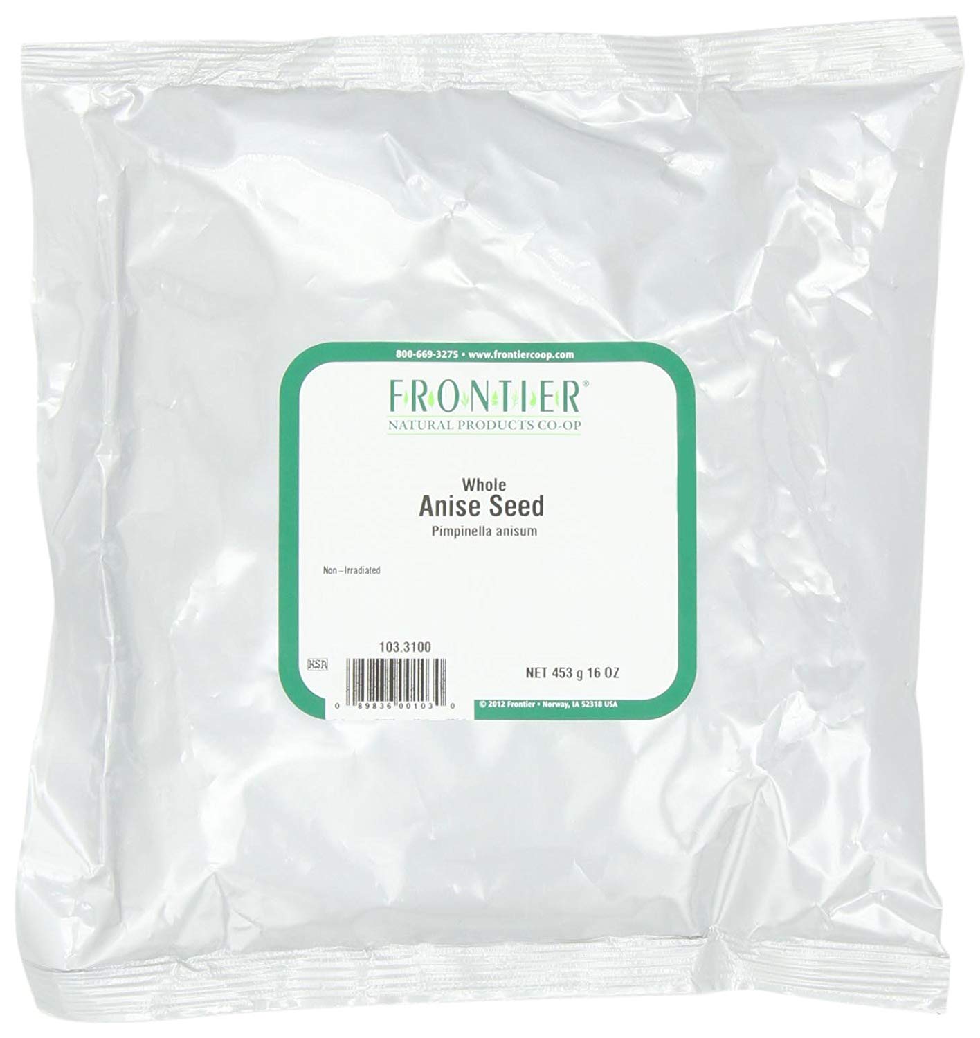 ANISE SEED WHOLE FRONTIER 1 LB