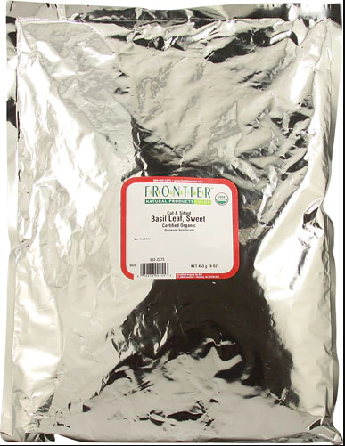 BASIL LEAF C/S OG FRONTIER 1 LB