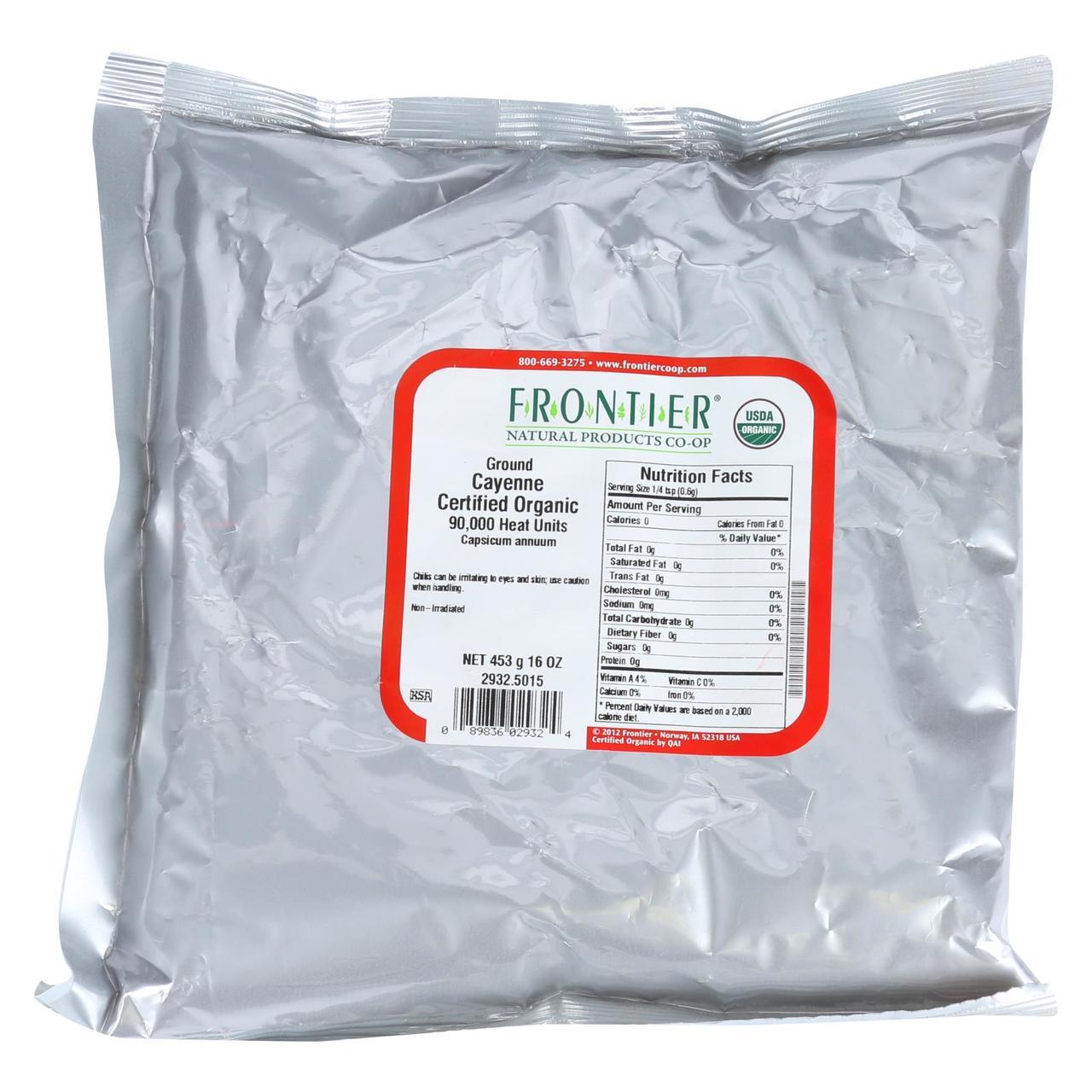 CAYENNE GROUND OG FRONTIER 1 LB