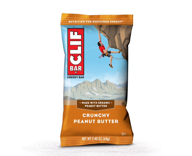 CLIF CRNCHY PEANUT BUTTER CLIF 12/2.4 OZ