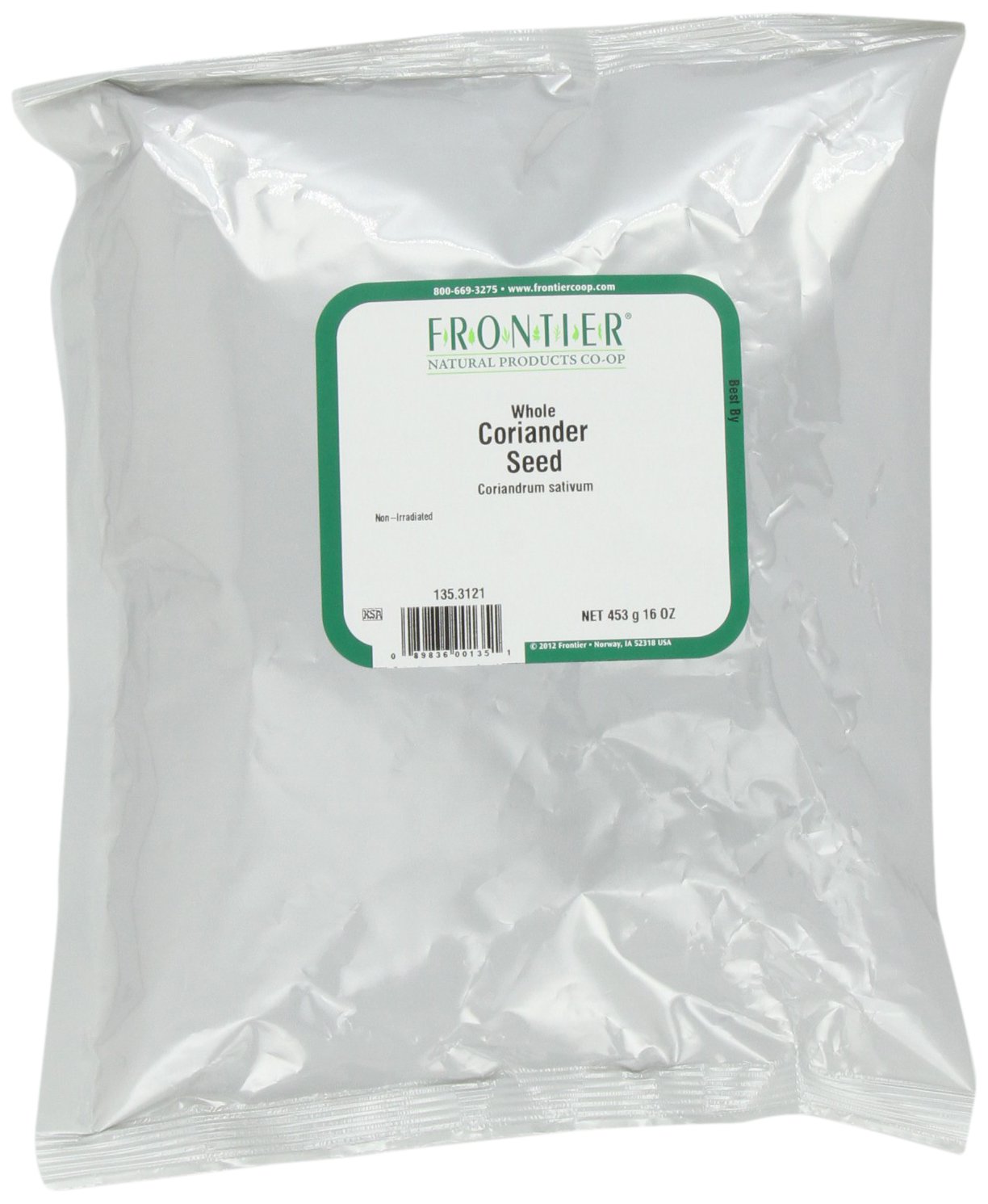 CORIANDER SEED WHOLE FRONTIER 1 LB