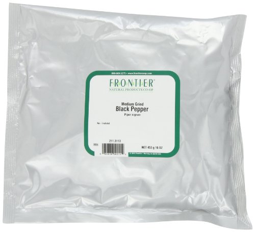 PEPPER BLACK MED GROUND FRONTIER 1 LB