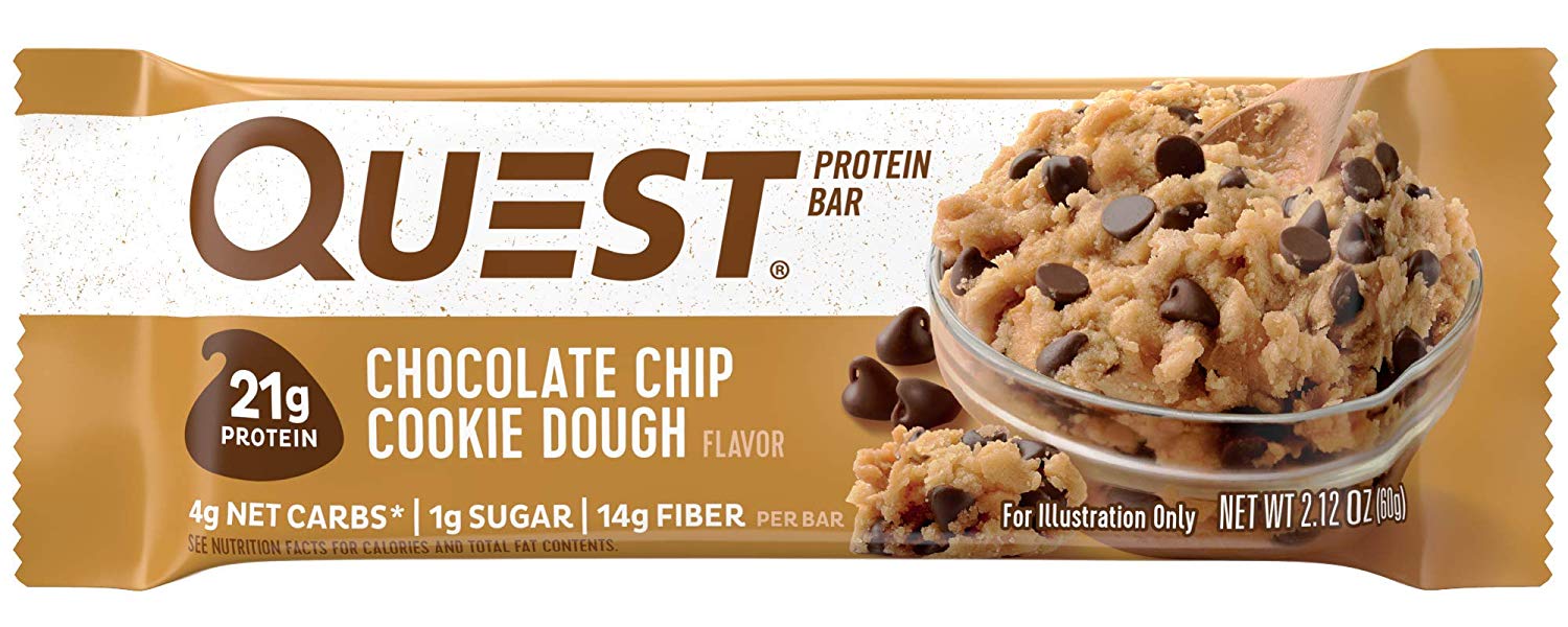 QUEST CHOC CHIP COOKIE DOUGH QUEST 12/2.12 OZ
