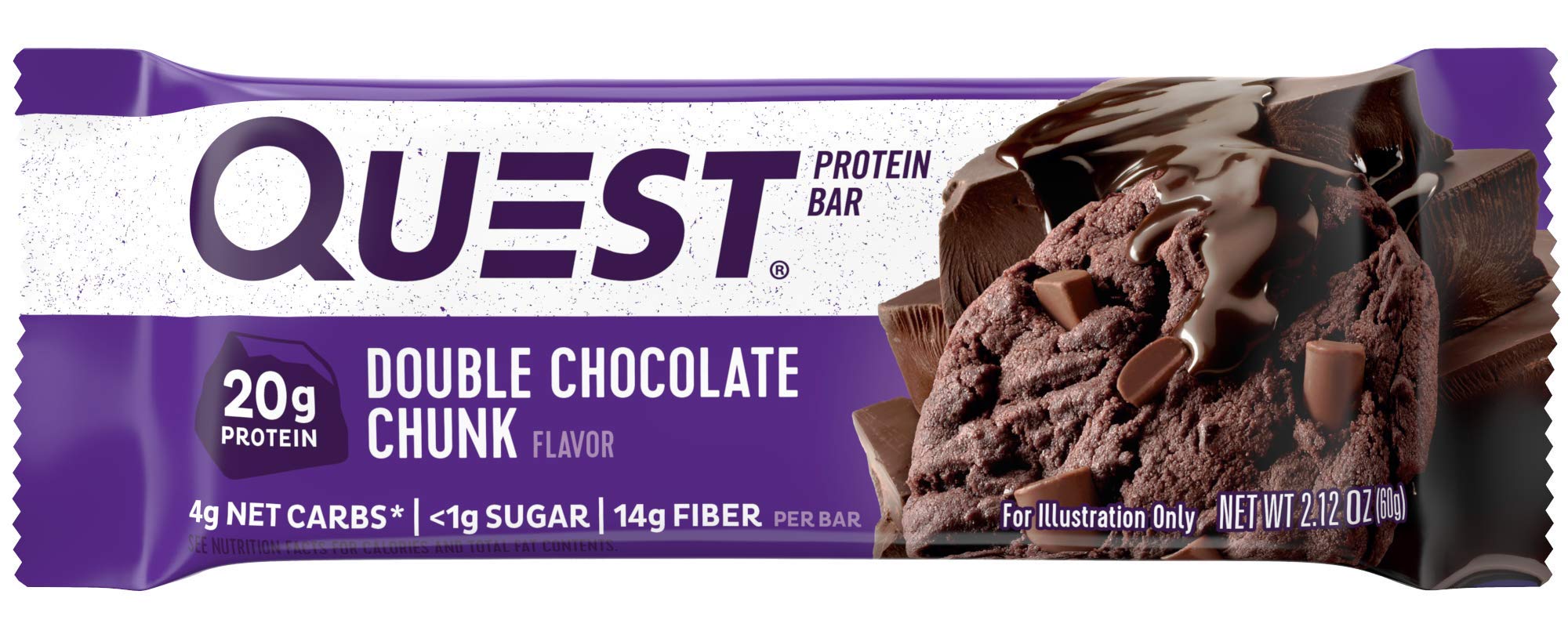 QUEST DOUBLE CHOCOLATE CHUNK QUEST 12/2.12 OZ
