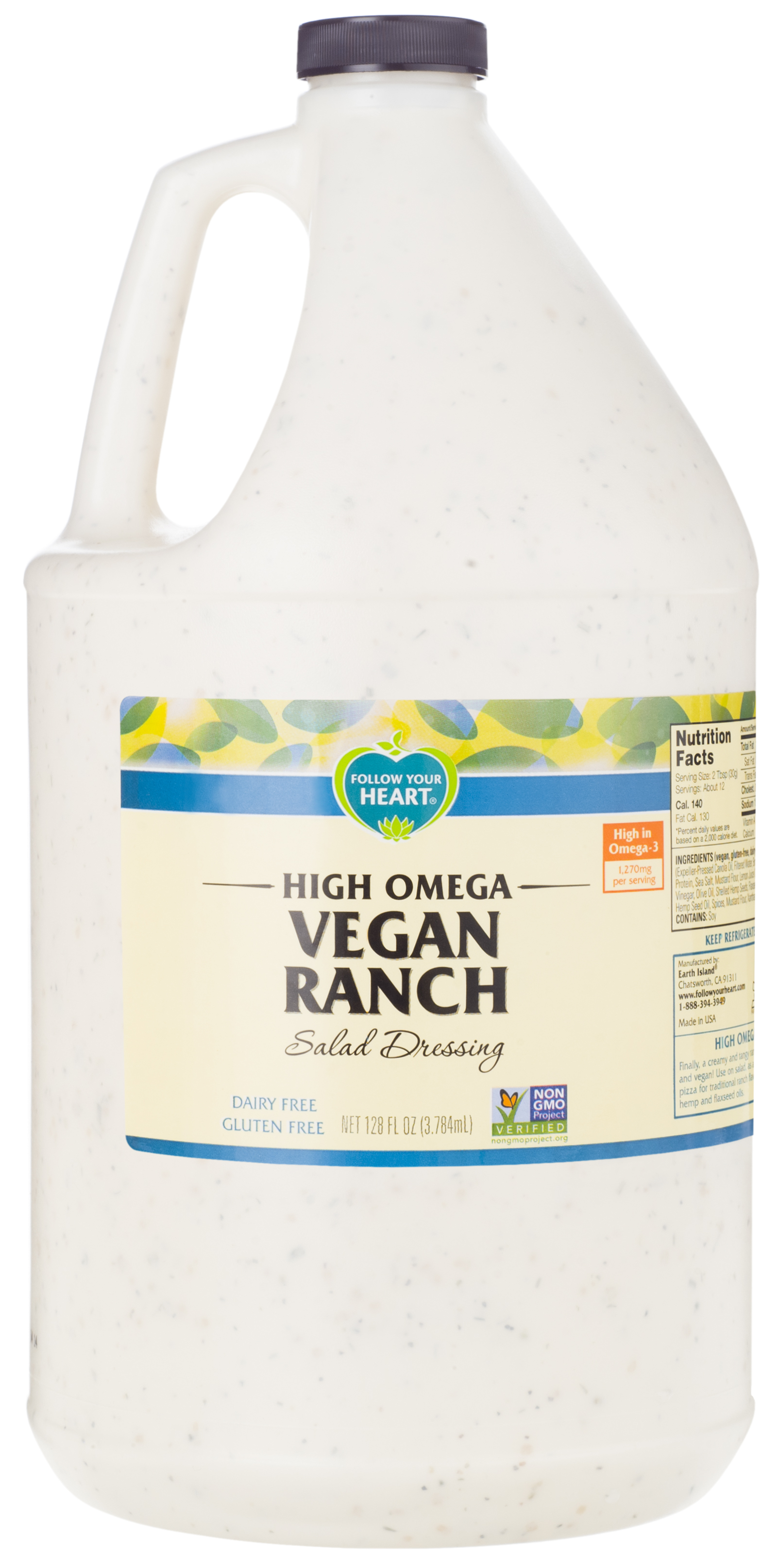 RANCH HI OMEGA VEGAN FOLLOW 4/1 GAL