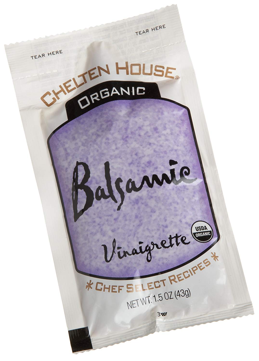 VINAIGRETTE BALSAMIC POUCHES OG CHELTEN 8/1 QT