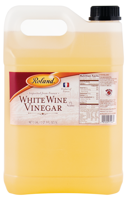 VINEGAR FRENCH WHITE WINE ROLAND 4/5 LTR